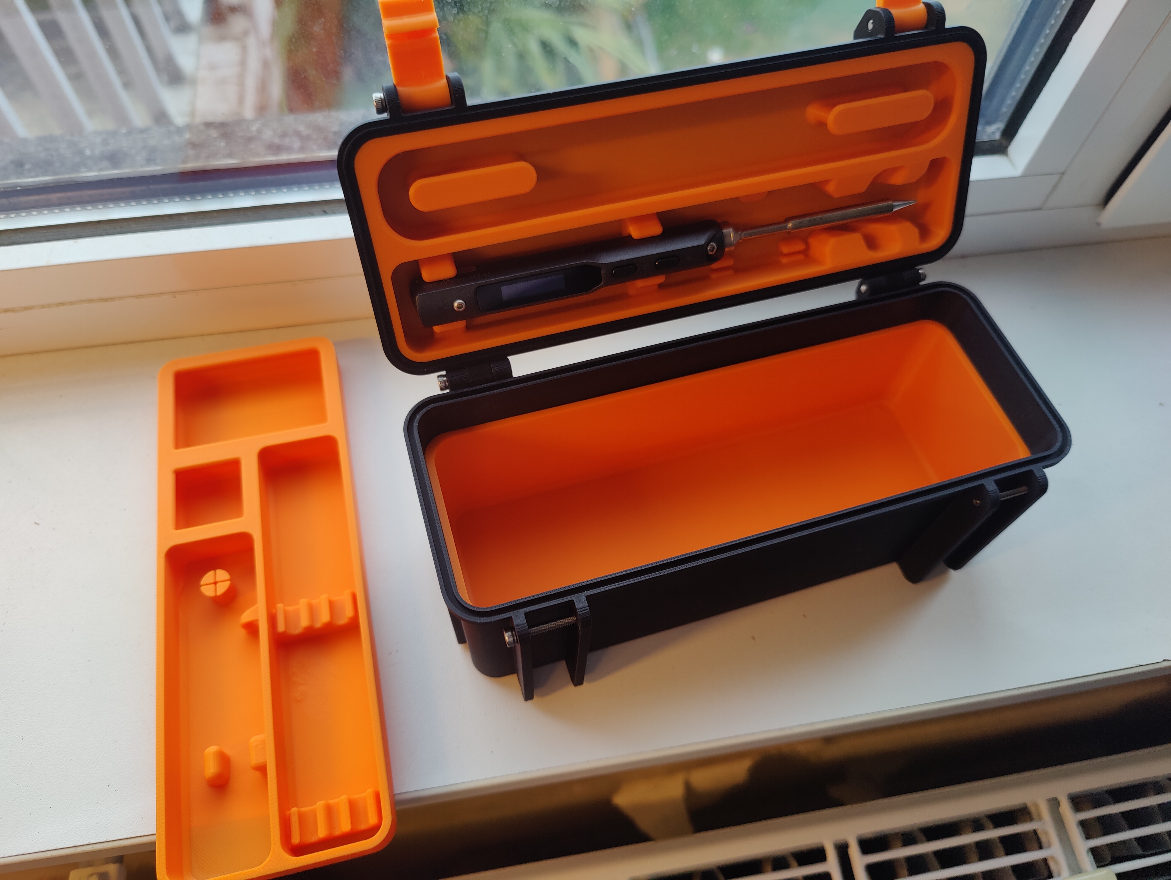 Larger Bottom Insert for Rugged TS100/Pinecil/TS80 Case