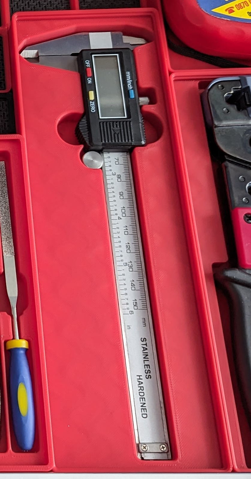 Gridfinity Caliper Holder
