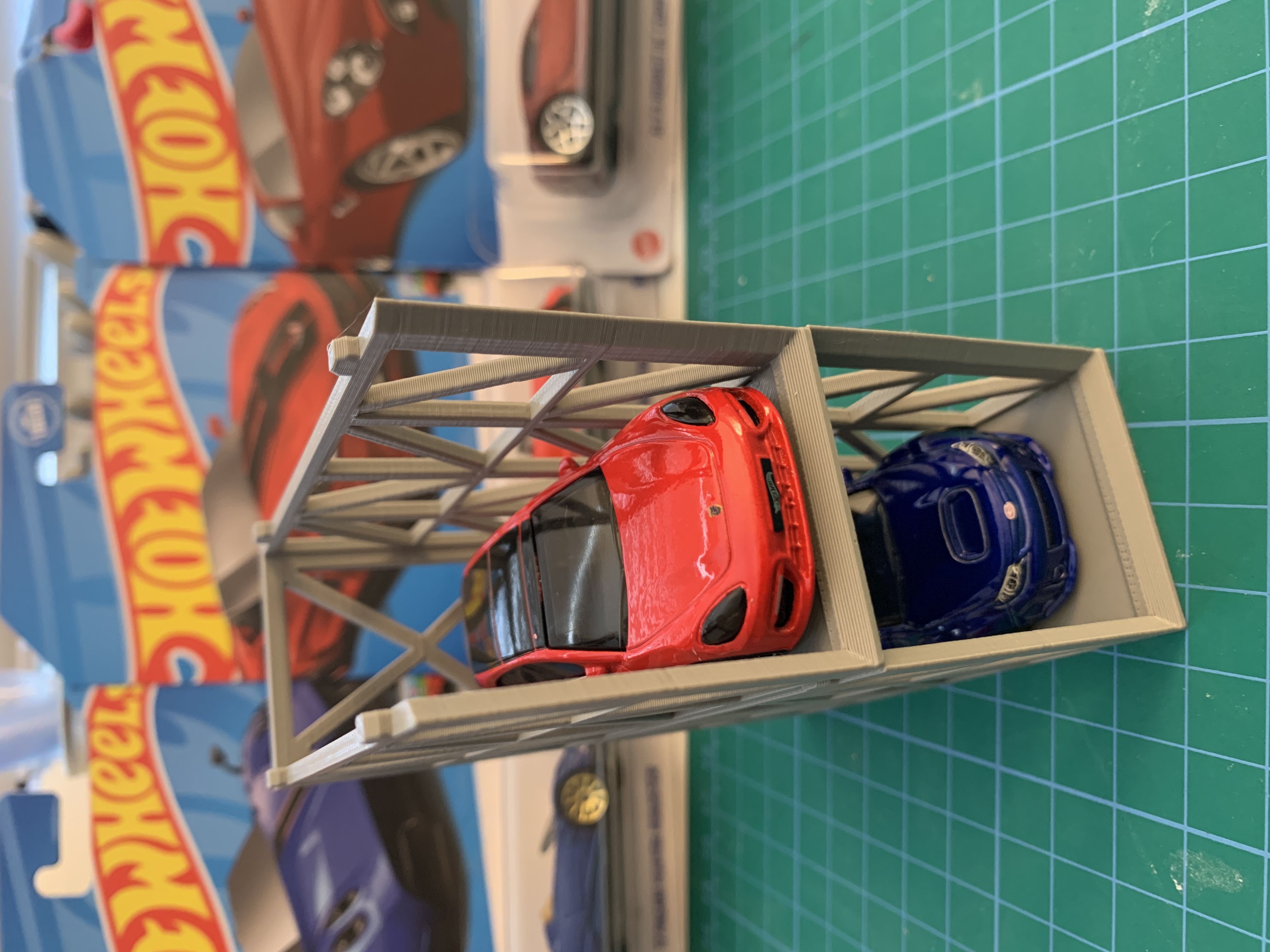 Miniatura 4 do modelo 3D Stackable HotWheels Display