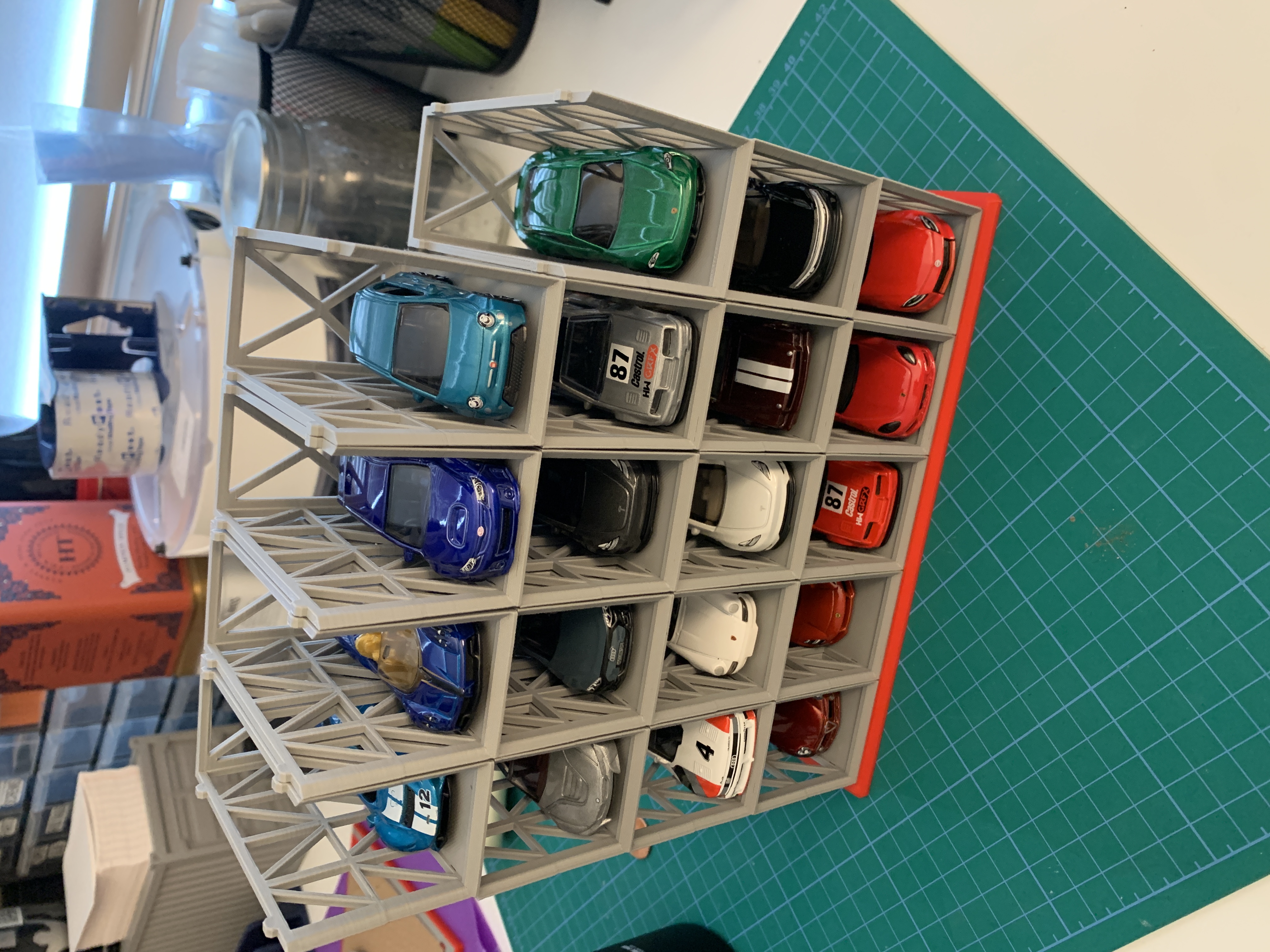 Miniatura 3 do modelo 3D Stackable HotWheels Display