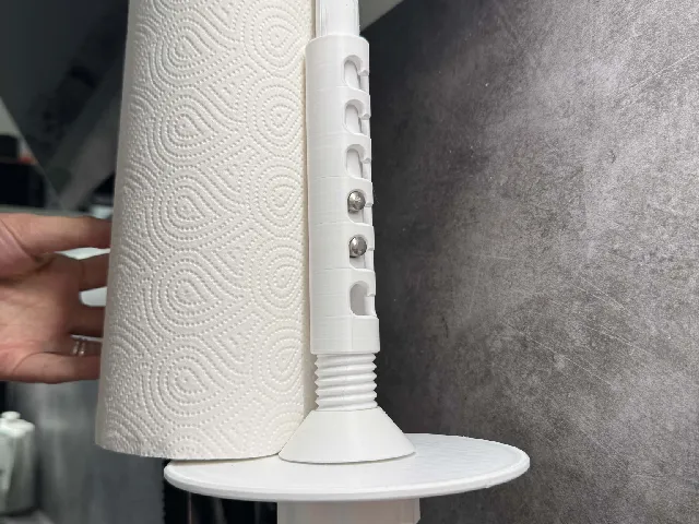 One-Handed Tear Paper Towel Holder – Universal & Adjustable