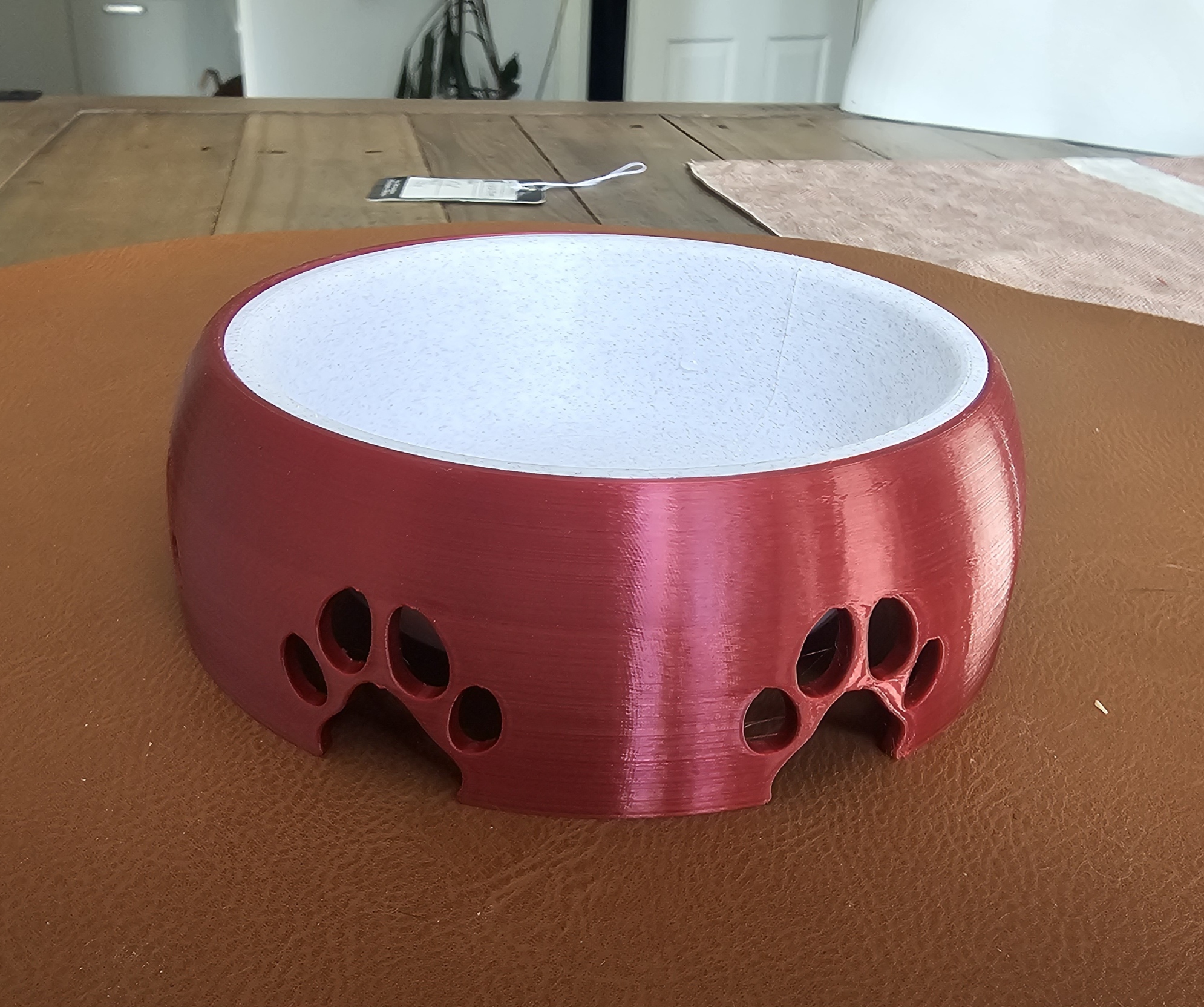 Cat food and water  bowl (or small dog)