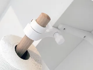 Shelf extension Paper Towel Holder