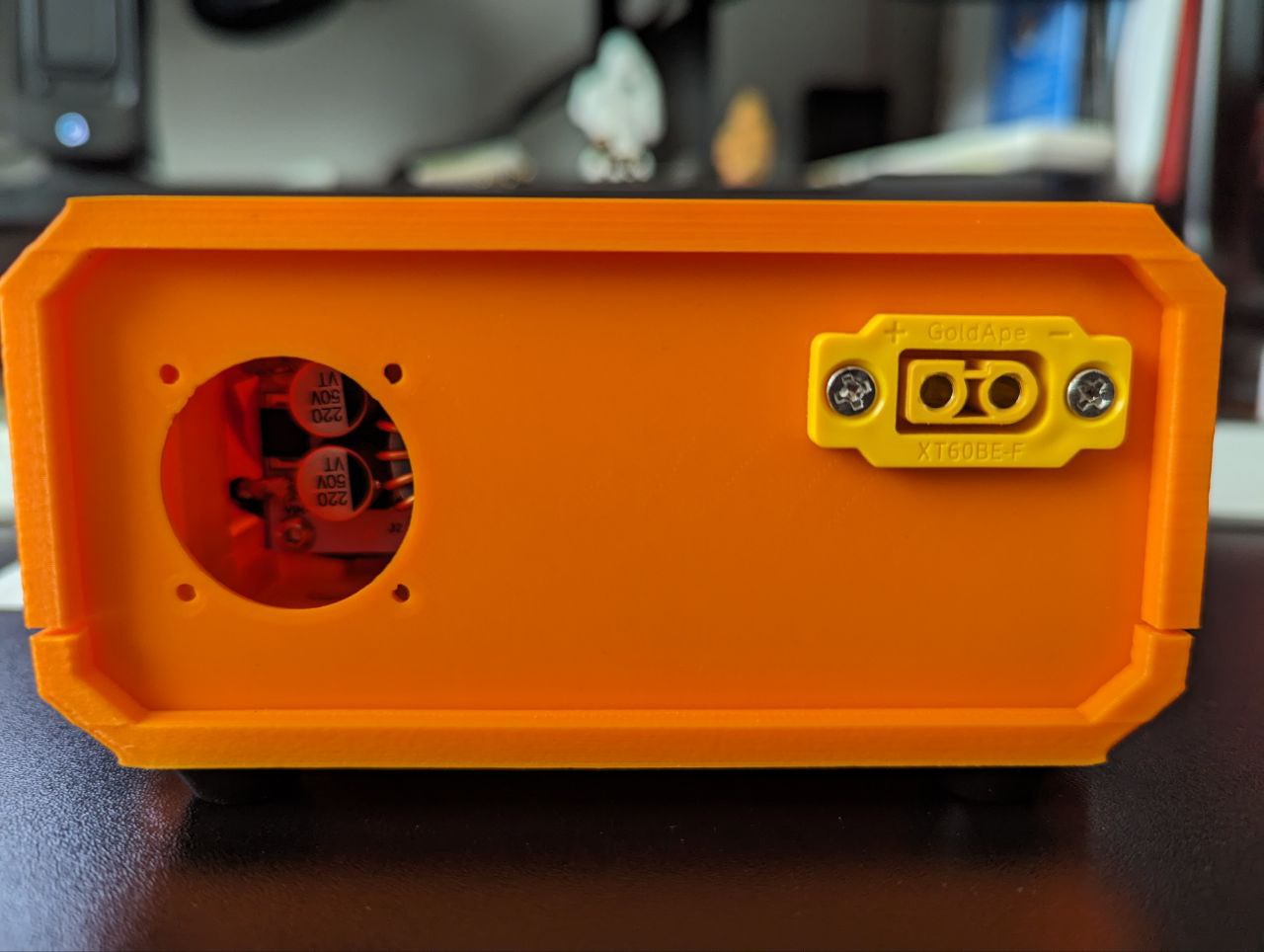 XT60E-F back panel for DPS5005-based power supply