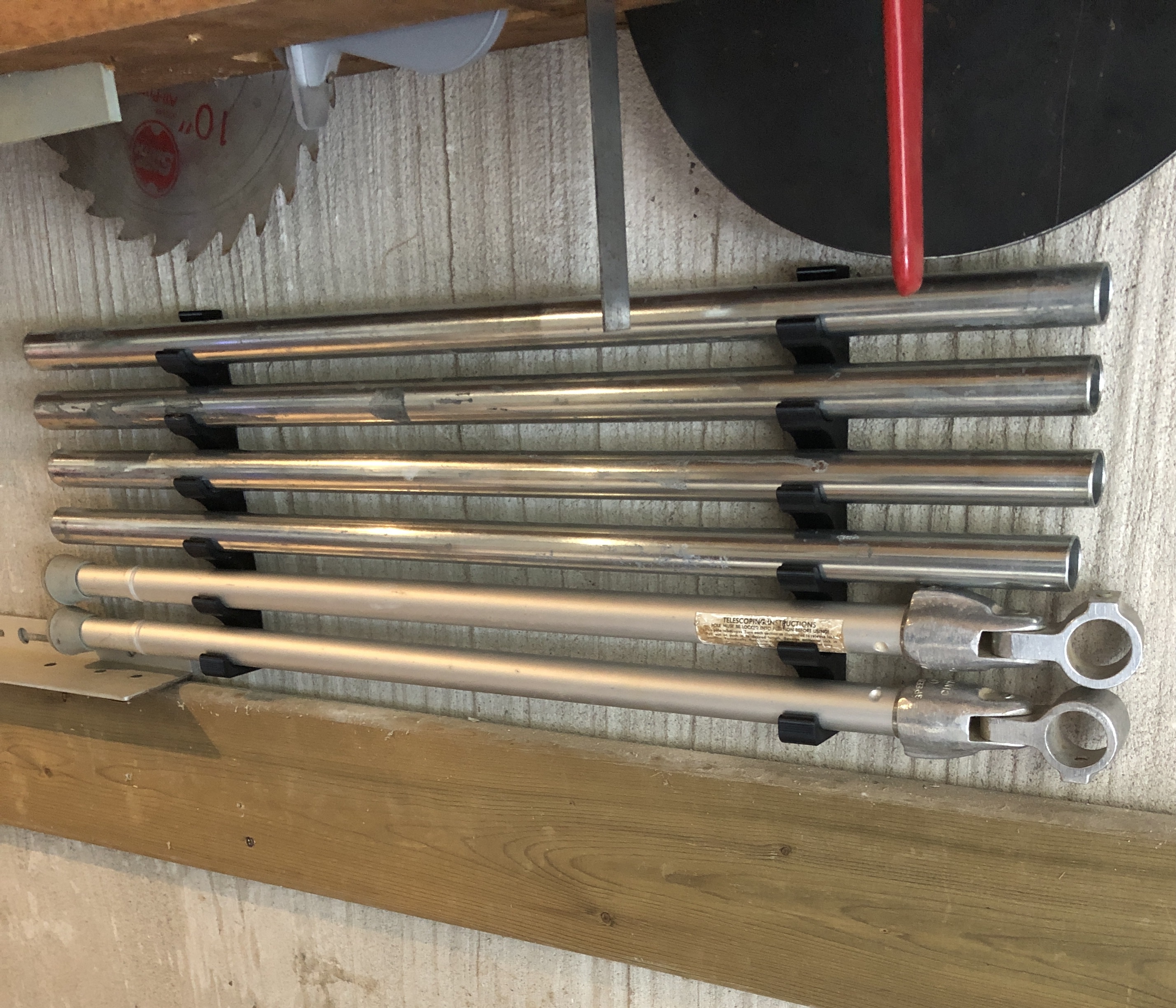ShopSmith MarkV 510 Extension Table Tube and Leg Holder