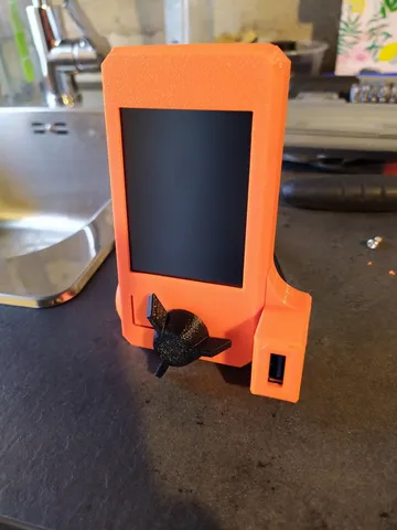 Prusa Mini+ display back cover with USB