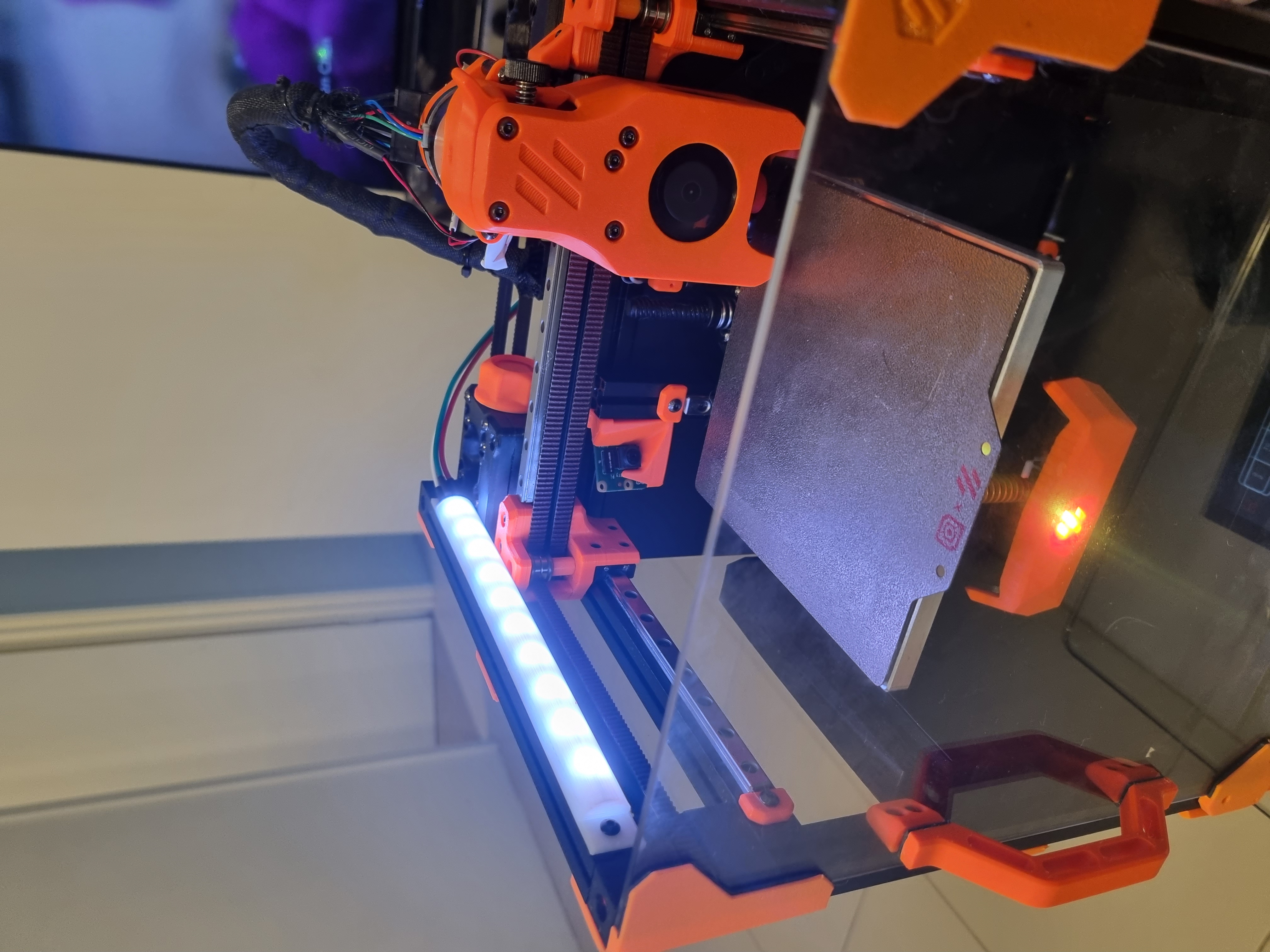 Voron 0 led strip diffuser