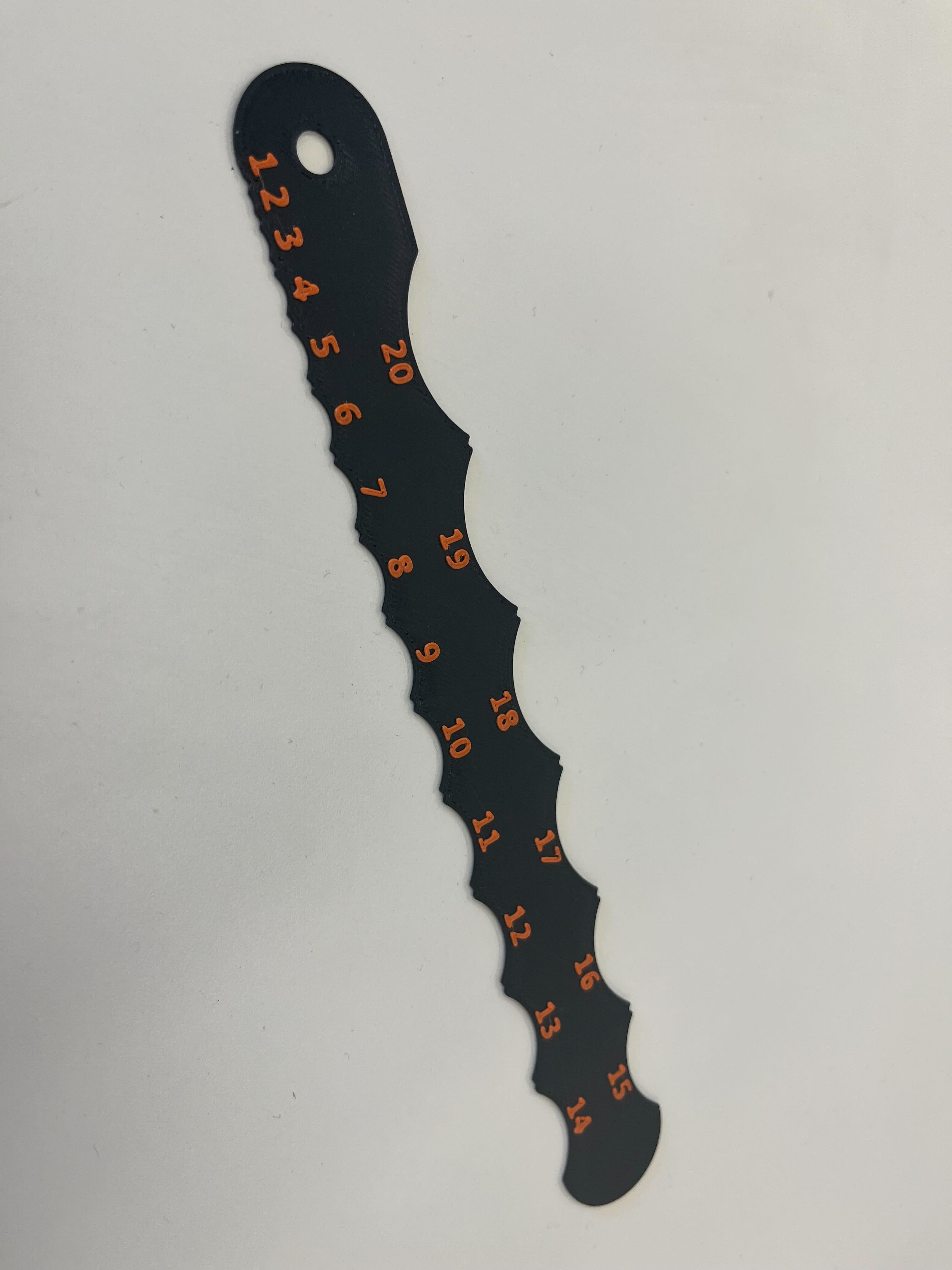 Radius Gauge  1-20mm (outer)