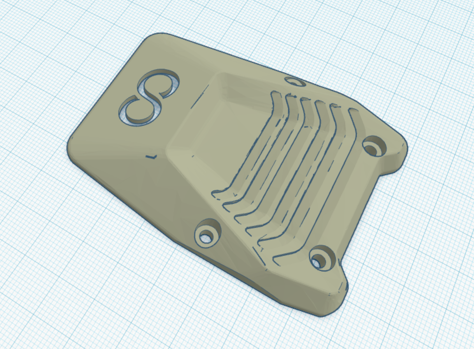 Elegoo Neptune 3 Pro/Plus/Max Hero Me 7 Facia 3D model thumbnail