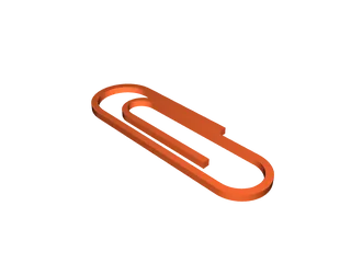 Paper Clip. by Robo3DDesiGn | Download free STL model | Printables.com