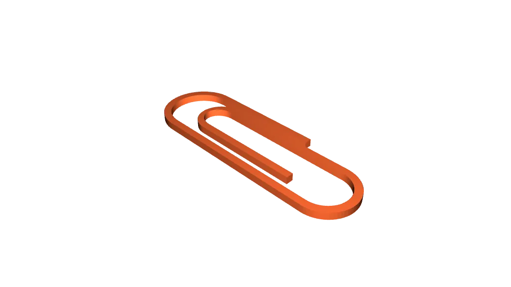 Paper Clip. by Robo3DDesiGn | Download free STL model | Printables.com