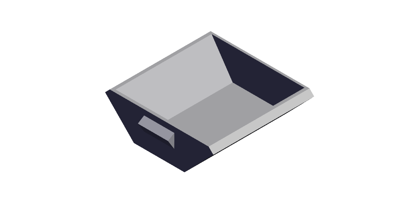 Miniatura 2 do modelo 3D Under Table Drawer.