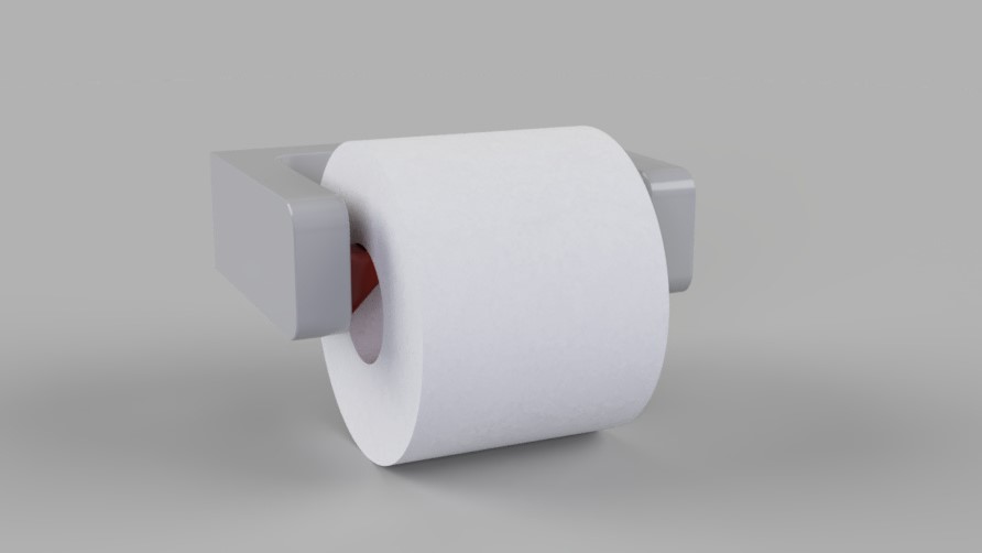 Toilet paper holder (auto loading) by Lars_Marinus | Download free STL ...