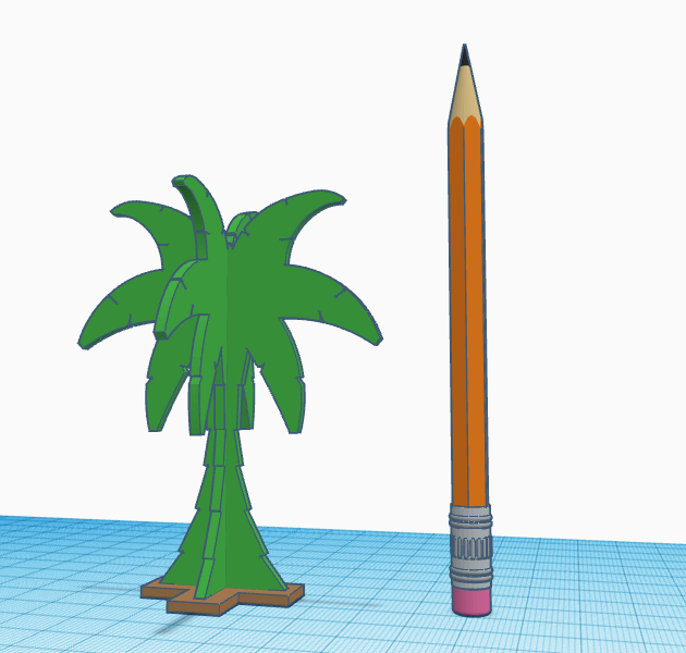 Palm tree-kit Card