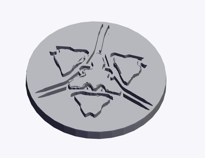 Halo Infinite Mark of Atriox Coaster