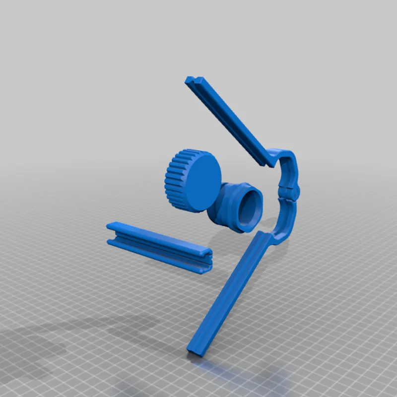 Dino-Clip Mechanical CAM Chip-Clip (PRINT-IN-PLACE) by Sneaks | Download  free STL model | Printables.com
