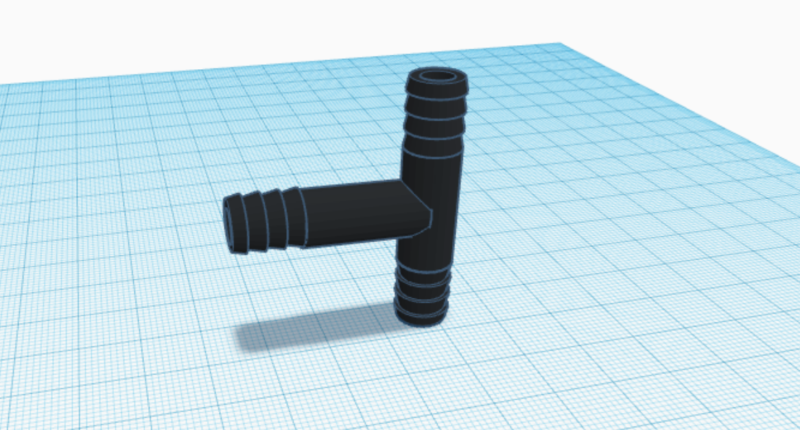 t junction pipe conector