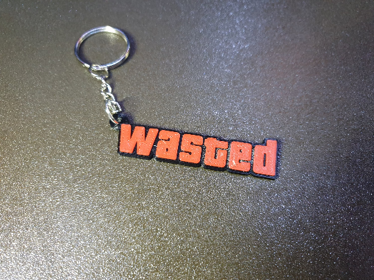 GTA Wasted Keyring
