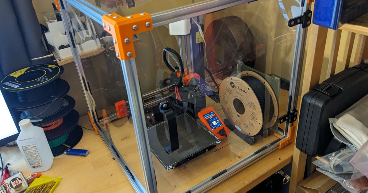 Modular Printer Enclosure by Fantastic Plastic Person | Download free ...