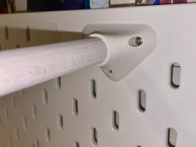 Skadis Pole Adapter (with screws)