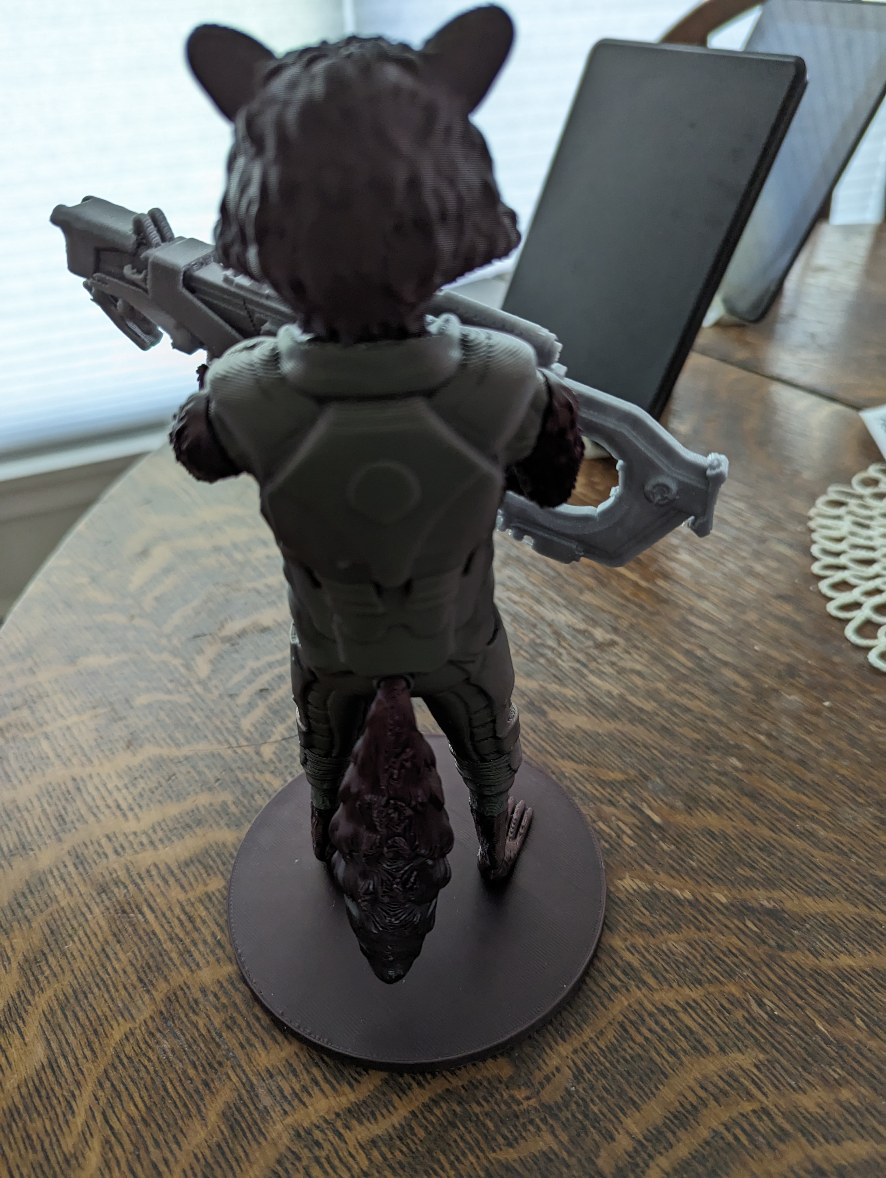 Miniatura 2 do modelo 3D Rocket Racoon Remix