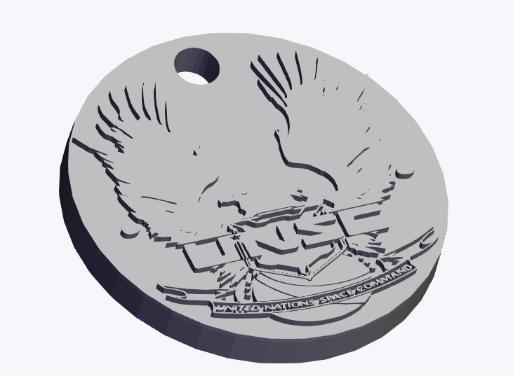 Halo 4 UNSC Keychain Coin