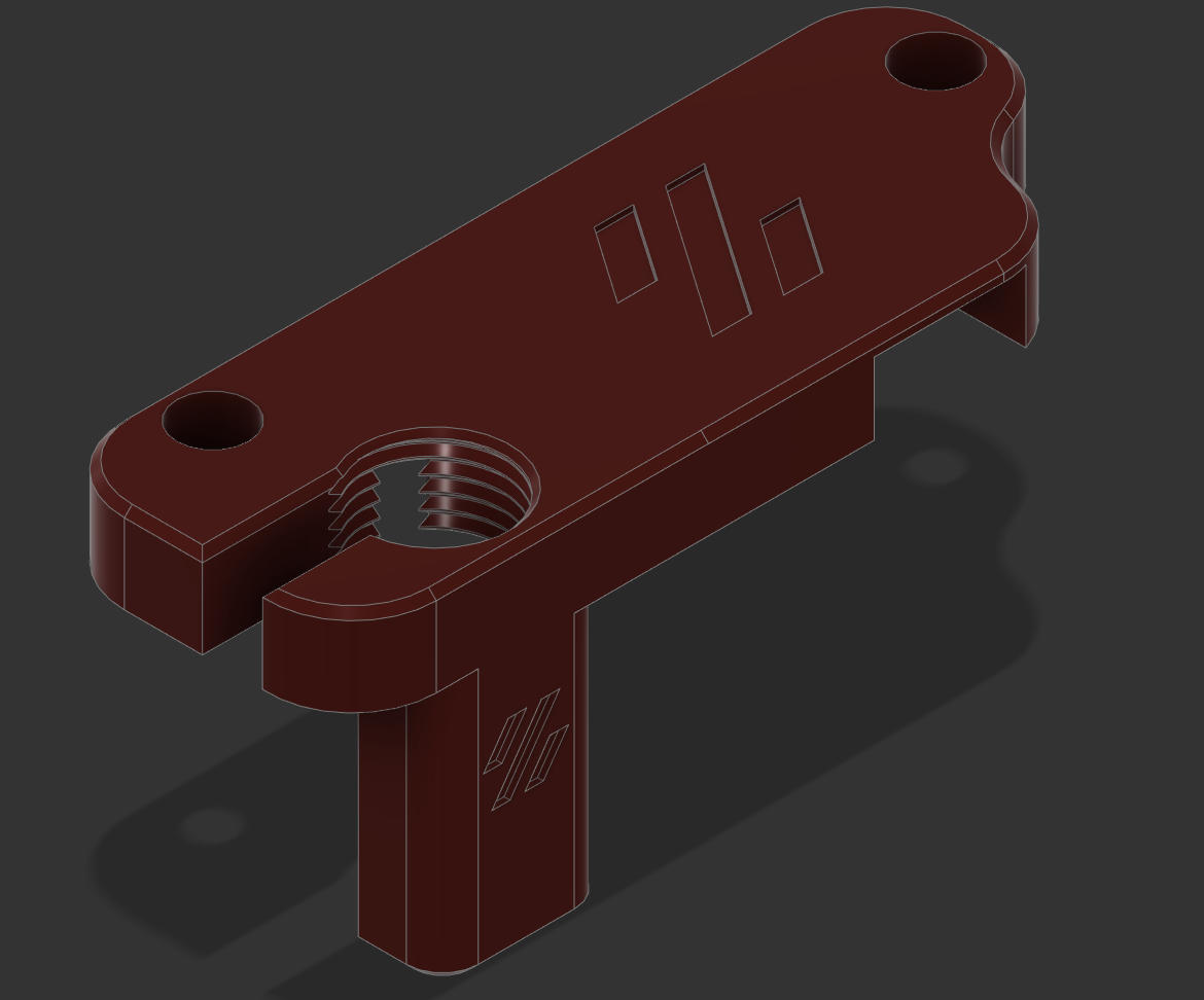 Voron V2.4 PG7 Umbilical & Y Endstop Relocation with cable cutout - REMIX