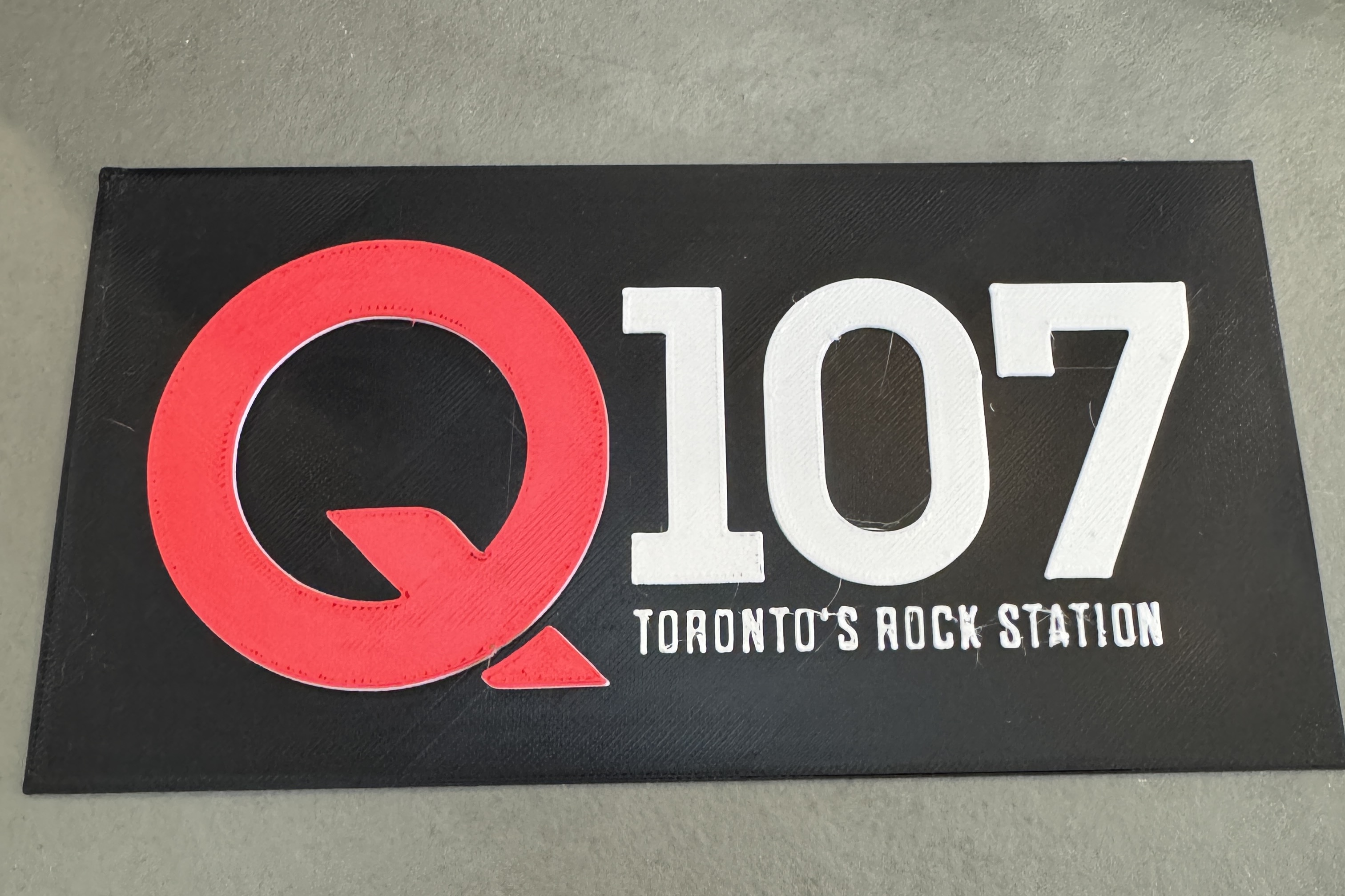 Q107 Radio Sign Toronto's Rock Station