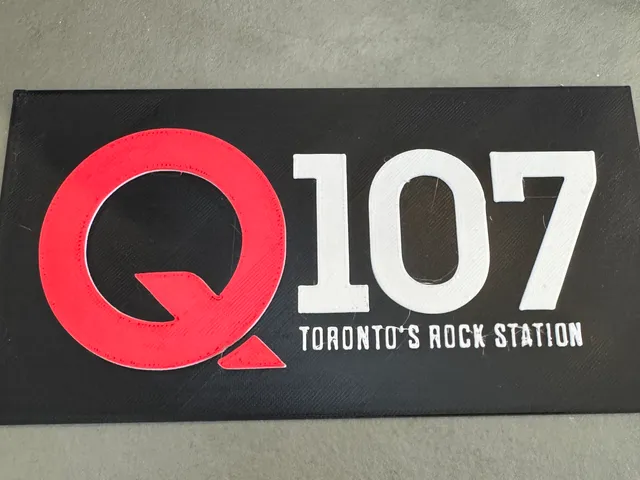 Q107 Radio Sign Toronto's Rock Station