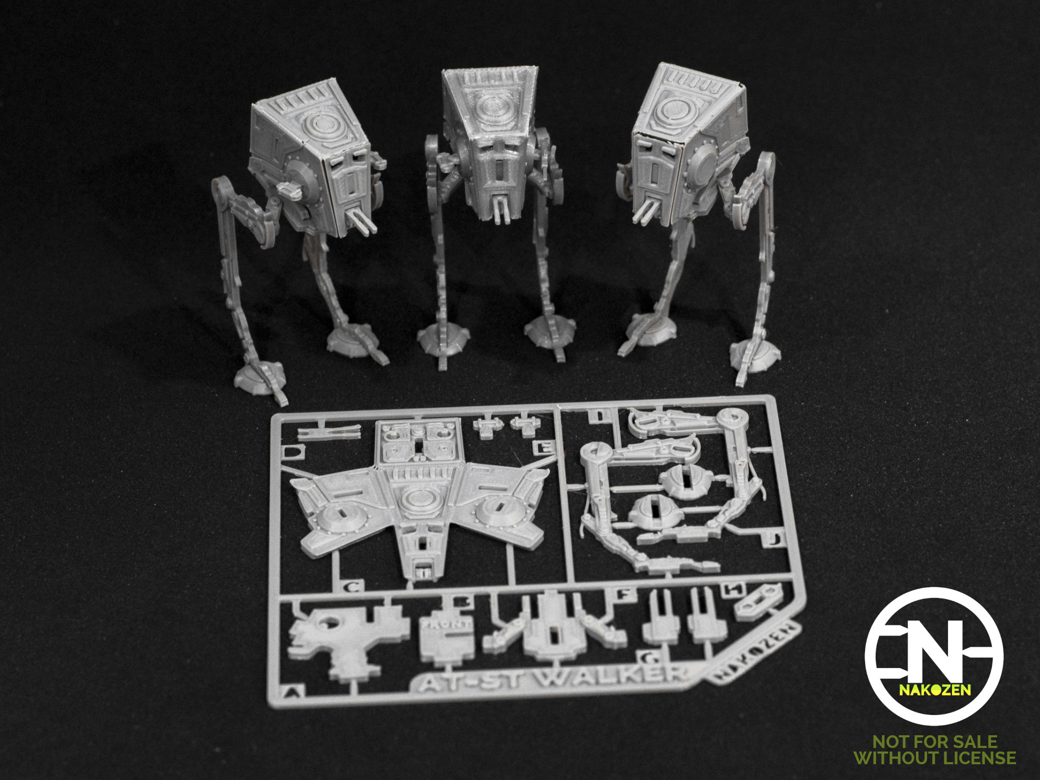 AT-ST Walker Kit Card por Nakozen | Descargar modelo STL gratuito ...