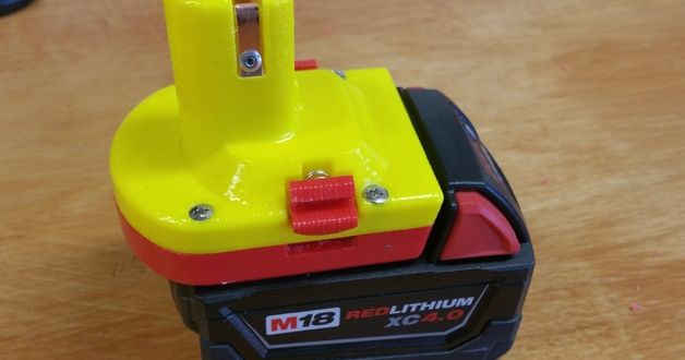 Milwaukee M18 to Ryobi Battery Adapter by pingu Download free