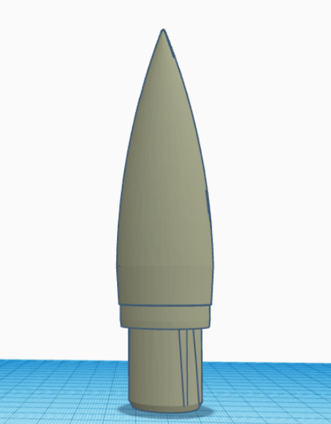 BNC_50AD Nose cone (Used on the Fliskits Stingray)
