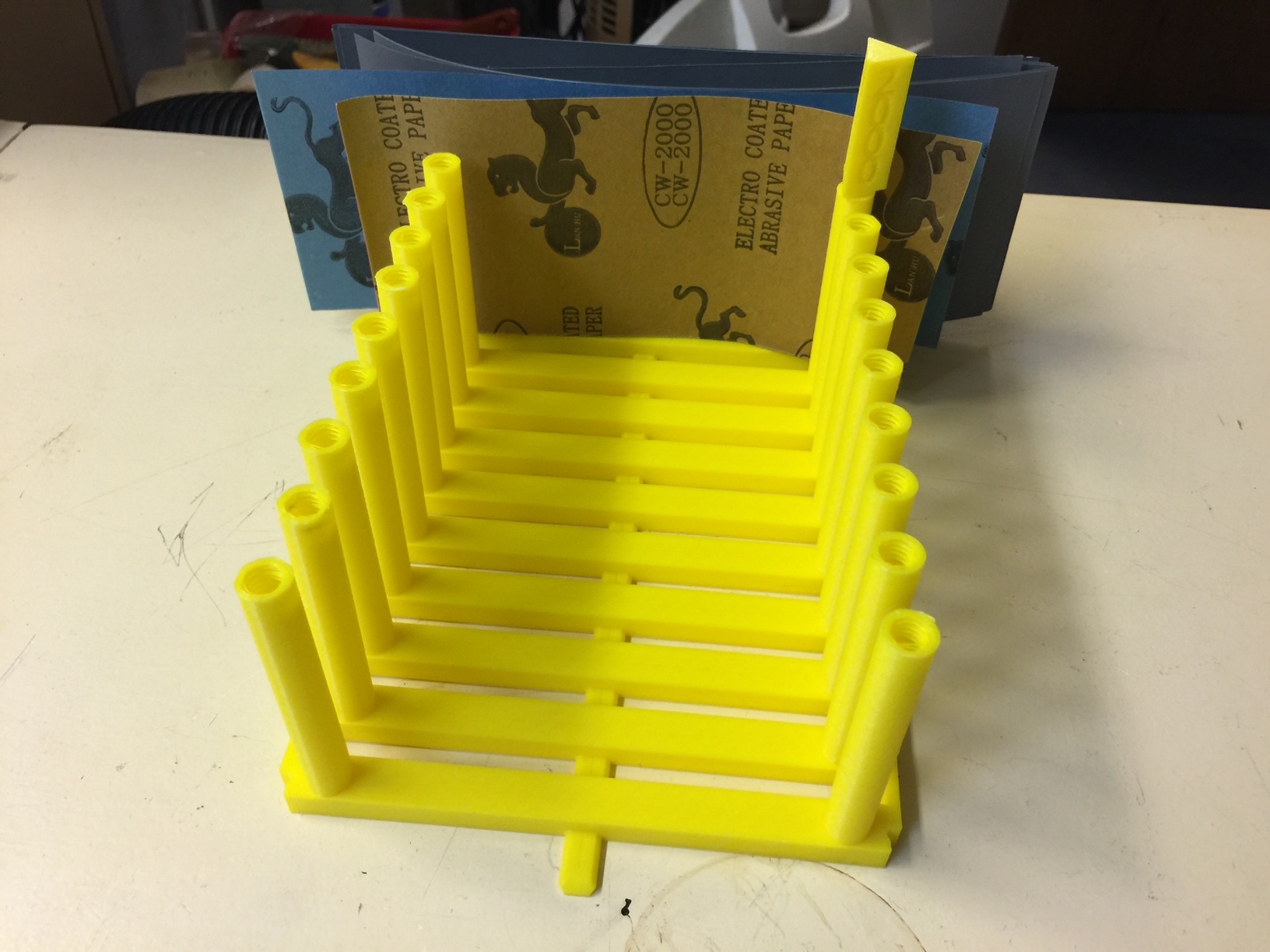 Modular sandpaper holder by FistoWutini Download free STL model