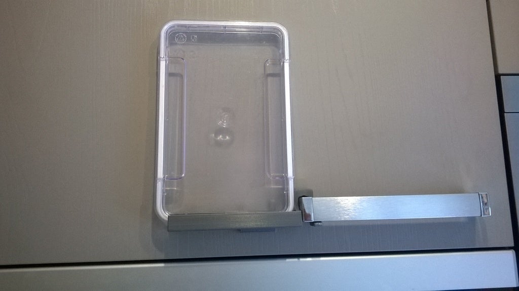 Tablet cabinet holder V2
