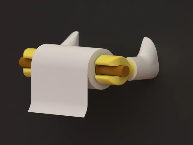 Lego Figure Minimalistic Paper Towel Holder