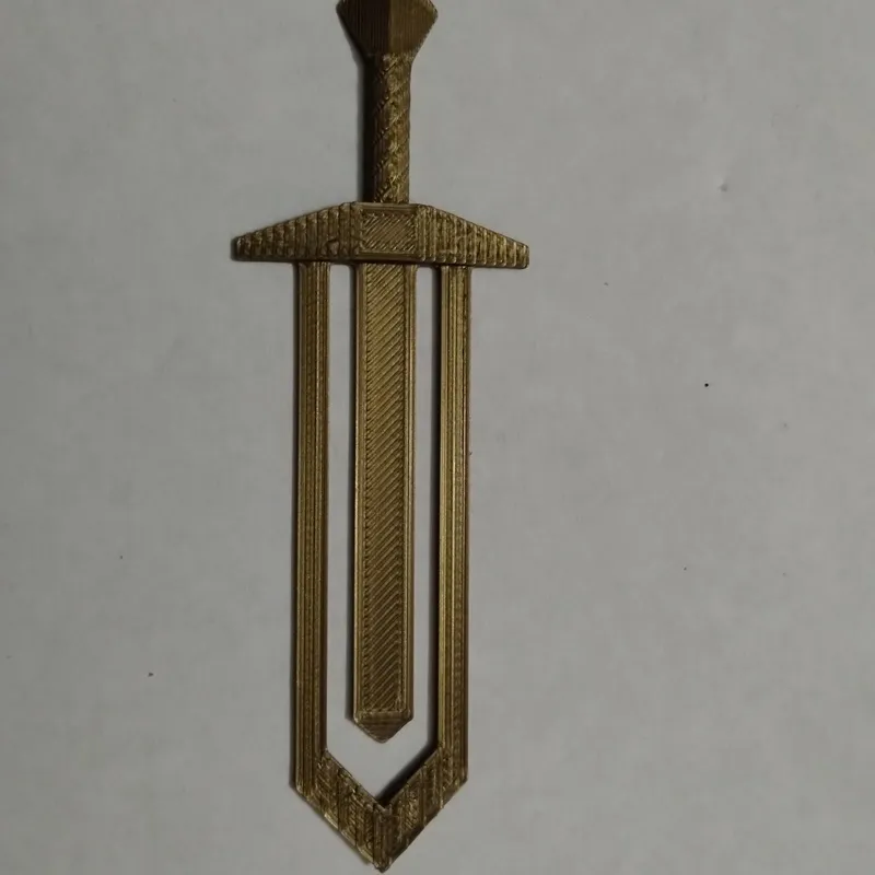Lord of the Rings: Sword Bookmarks by Manus, Download free STL model