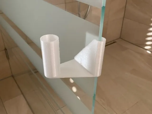 Toilette paper holder - clamp edition