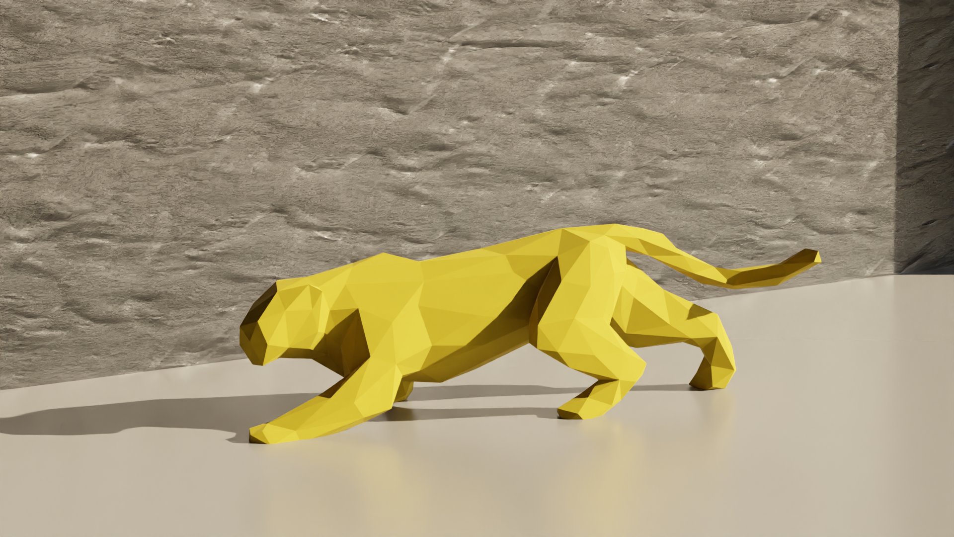 Leopard - Low Poly (Decoration)