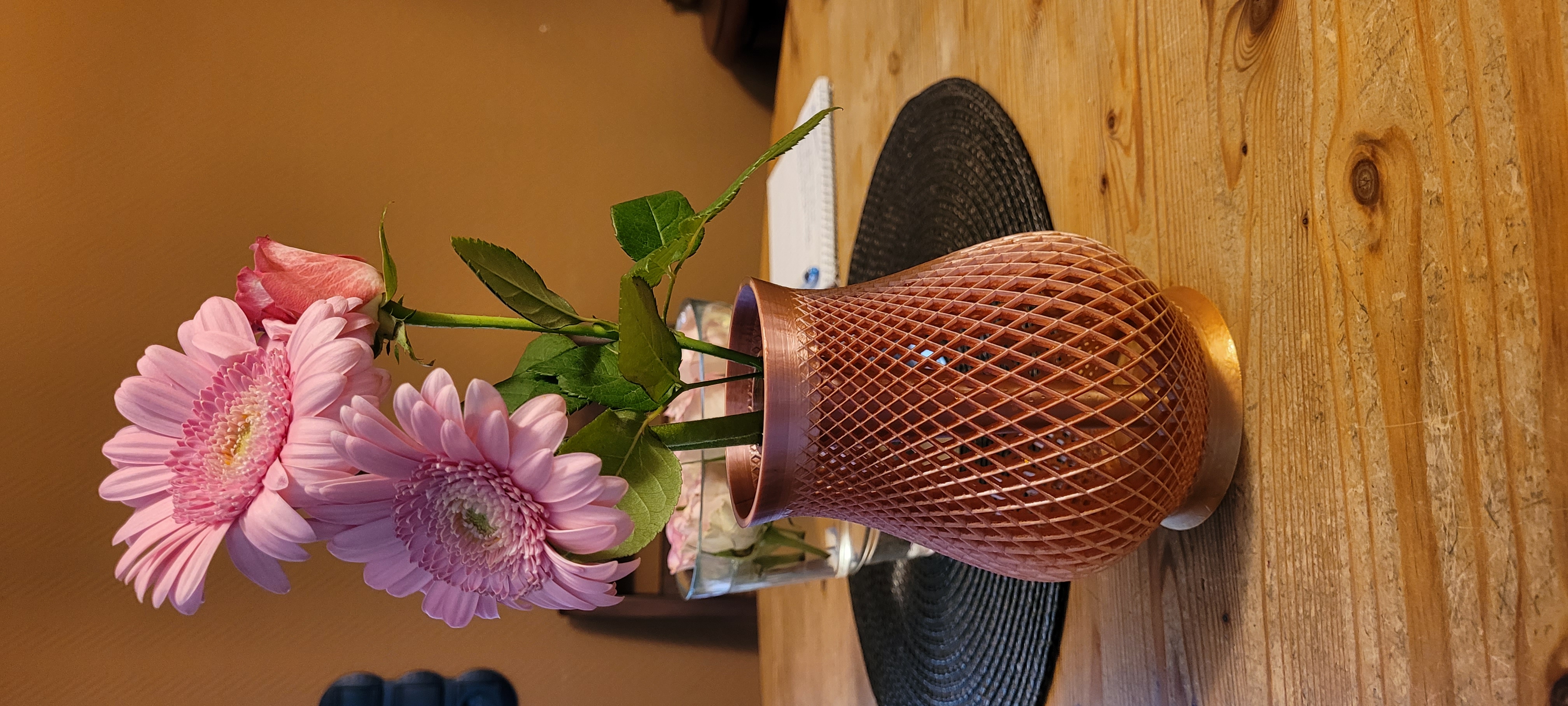Wireframe Spiral Vase