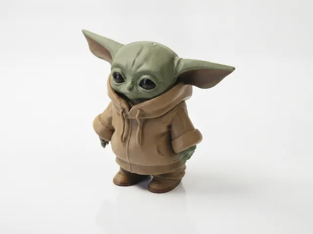 Street Grogu Figurine Urban Style 3D Printable