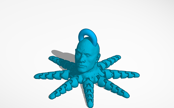 Rocktopus Keychain
