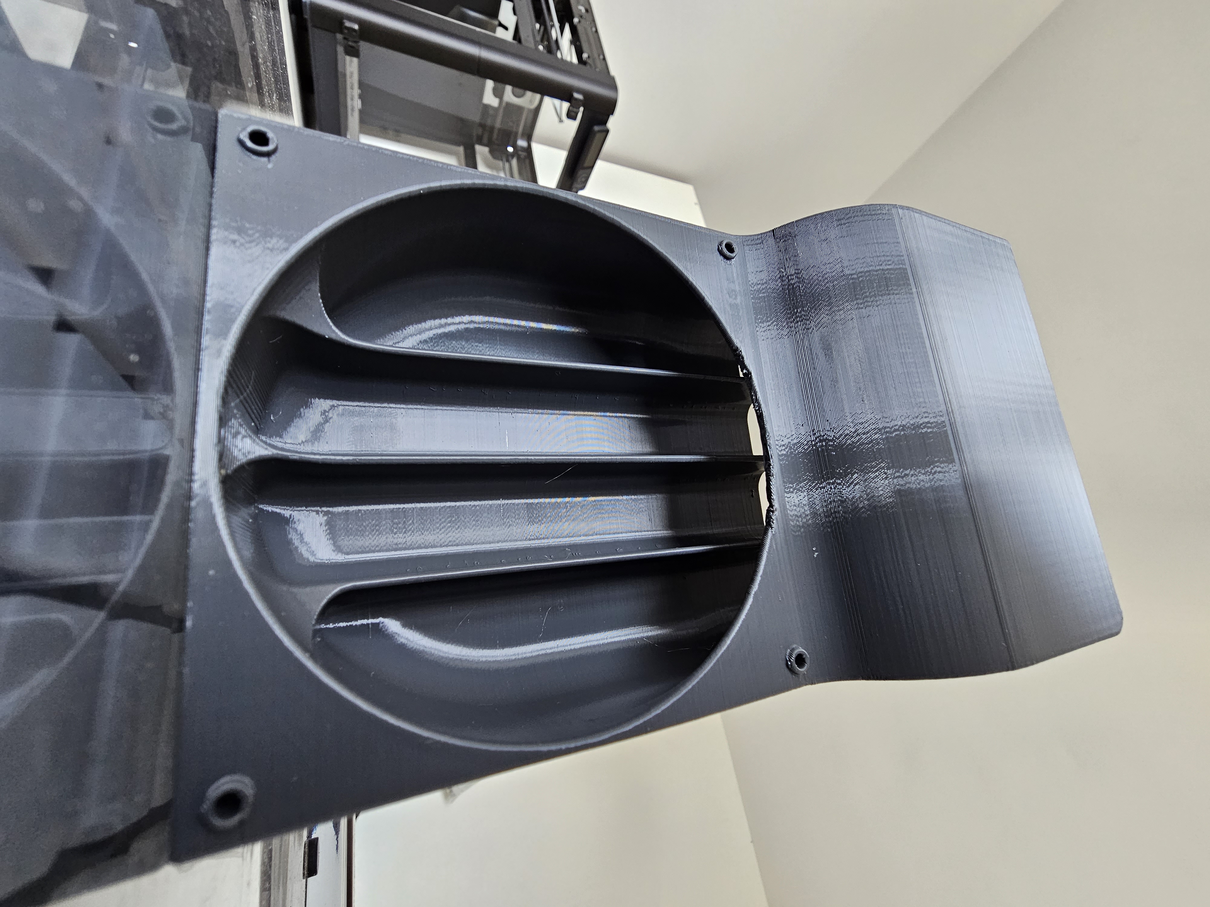 Chamber Fan Duct for P1P/P1S - no supports