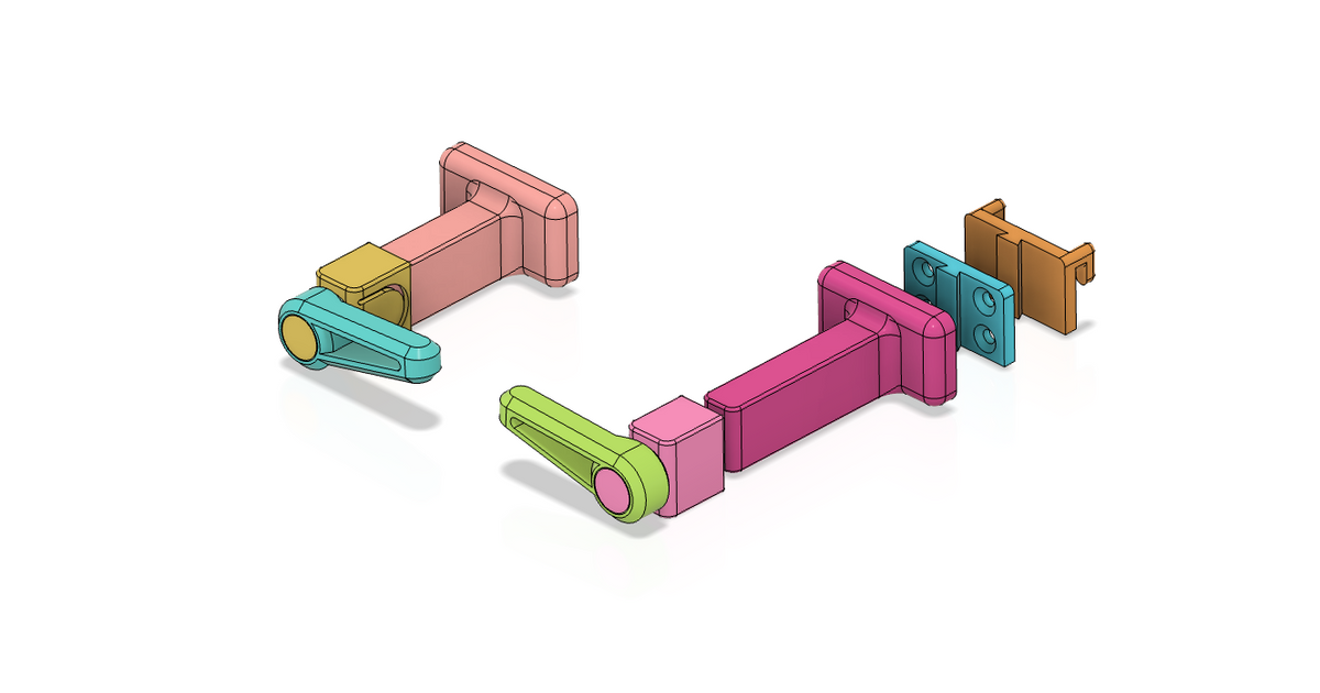 Paper Roll Holder by DaHouzKat Download free STL model