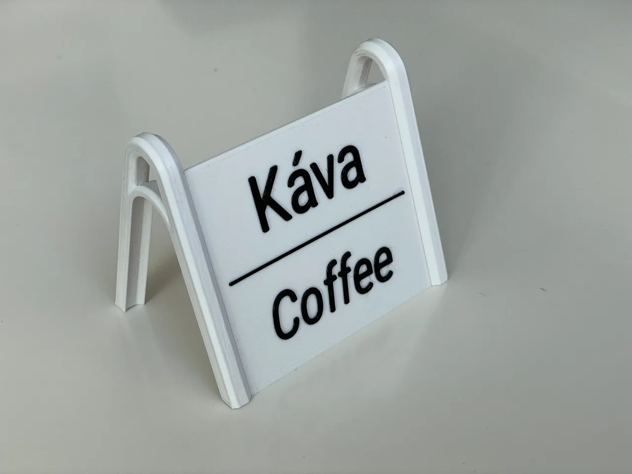 Table sign (stackable) by Ivosus | Download free STL model | Printables.com