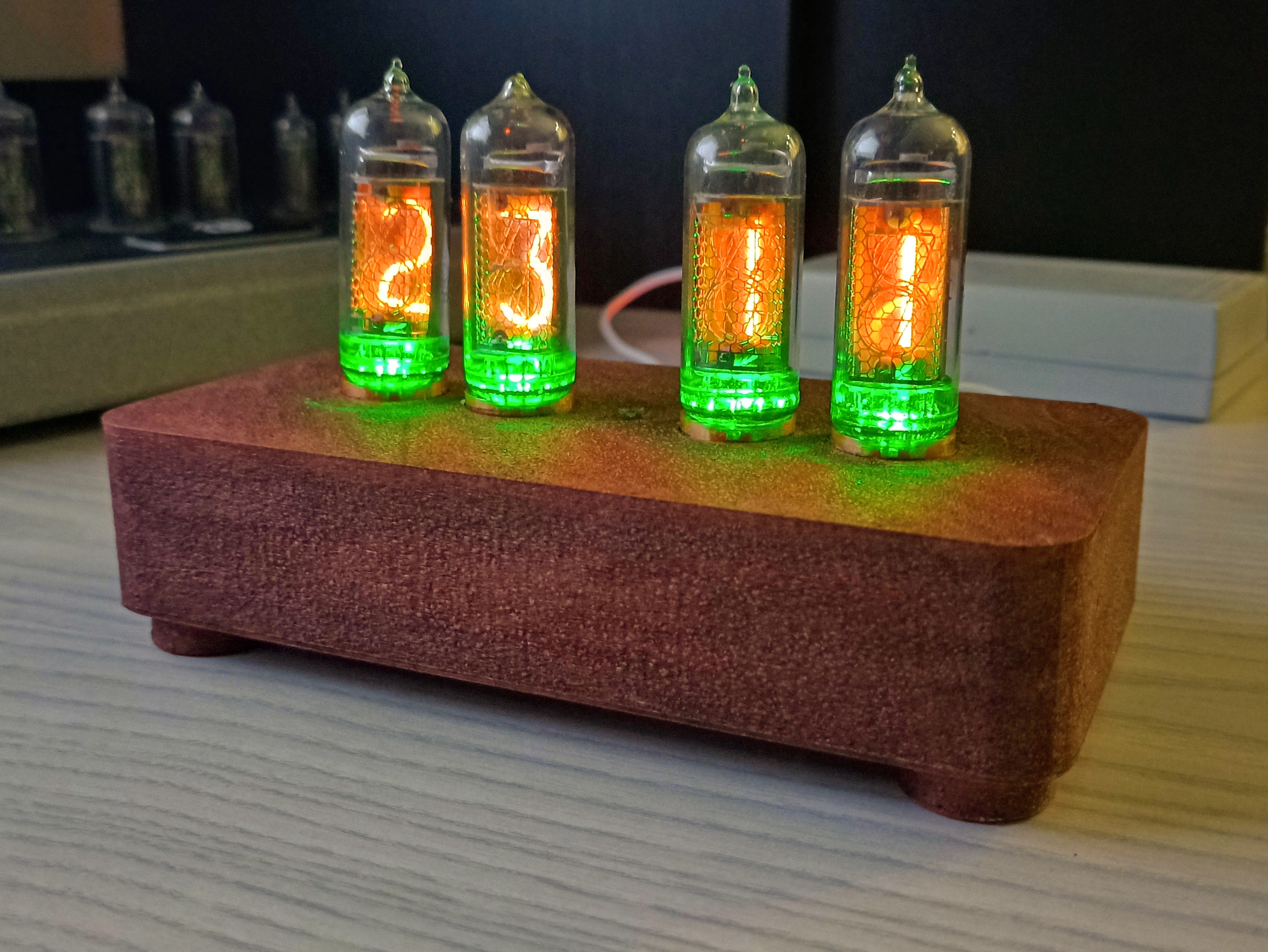 IN14 Nixie clock by revoxsvko Download free STL model