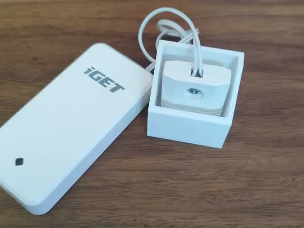 Reservoir for the water sensor of the iGet alarm