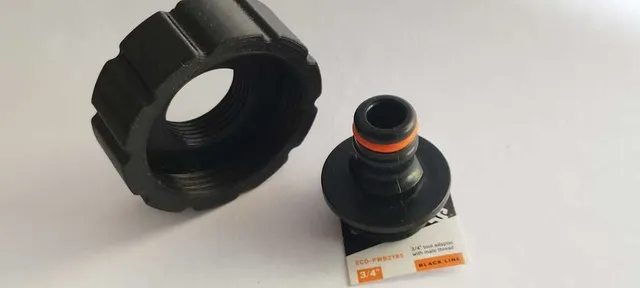 Pump connection nut from G6/4 inch to 3/4 inch