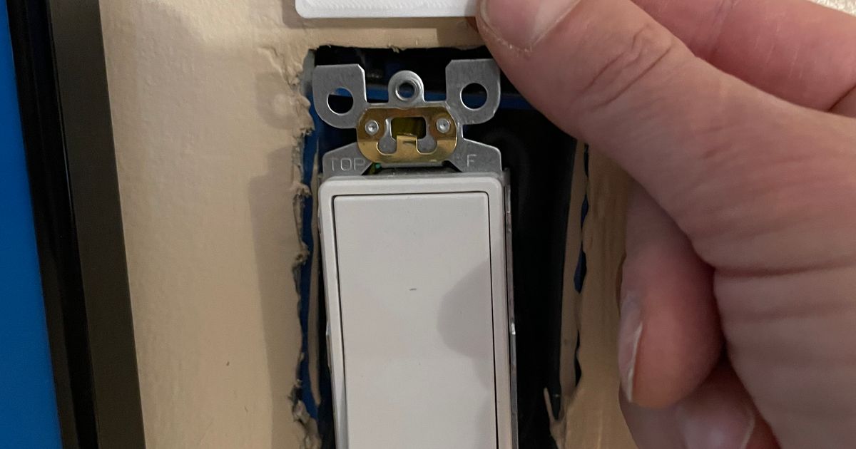 Light Switch Spacer by jepa2019 Download free STL model