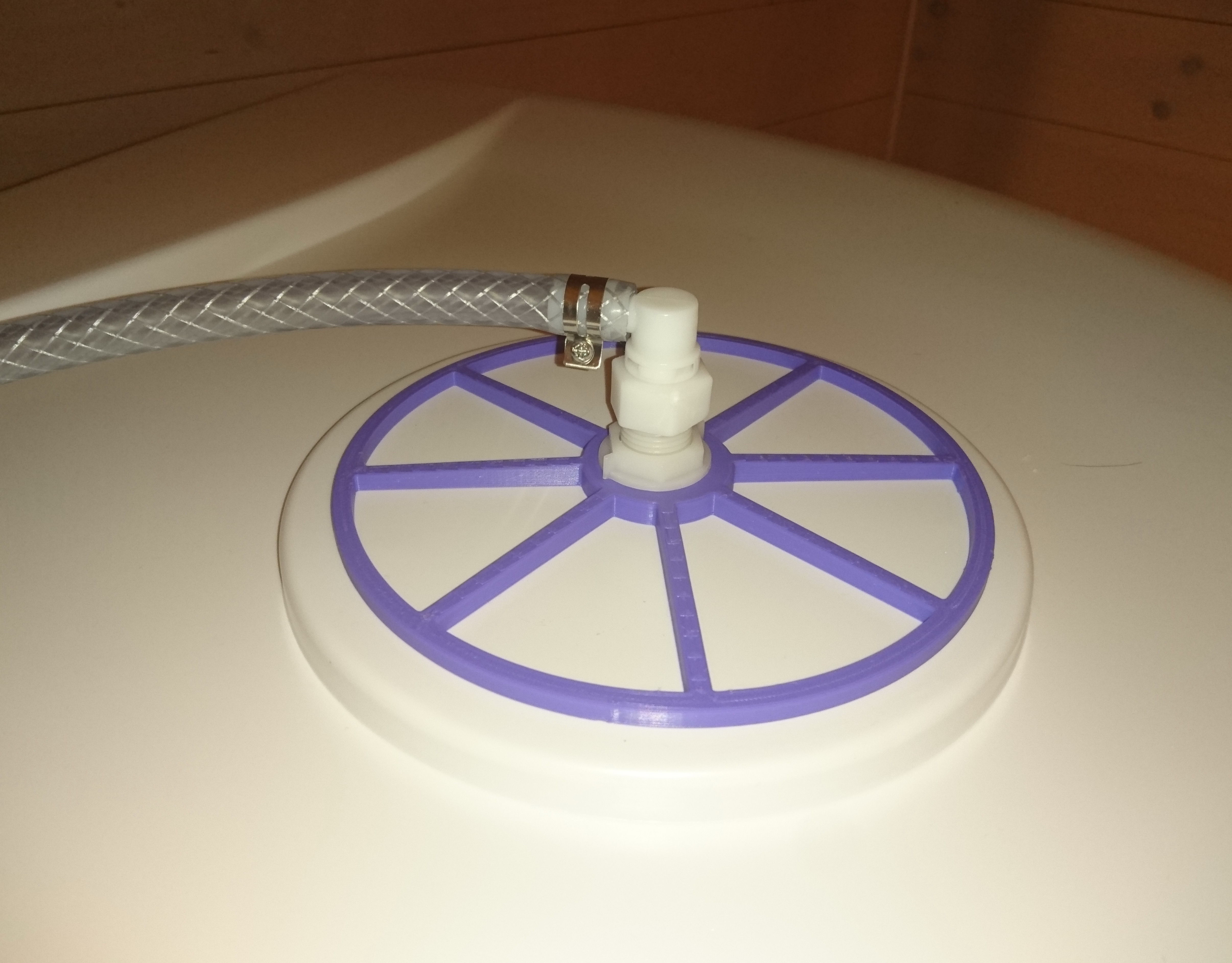 Weight unloading for showerhead.