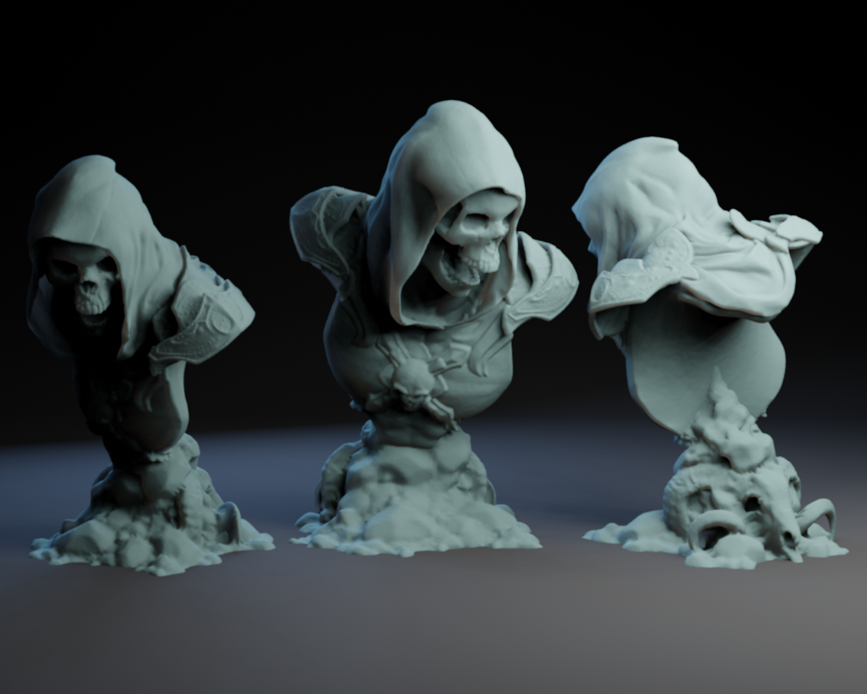 Skeletor Bust